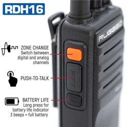 RUGGED RADIOS RDH16V