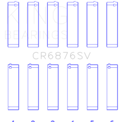 KING ENGINE BEARINGS CR6876SV05