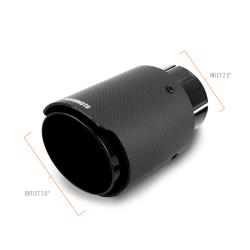 MISHIMOTO MMEXHTIPCF25BK