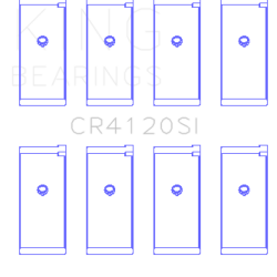 KING ENGINE BEARINGS CR4120SI05