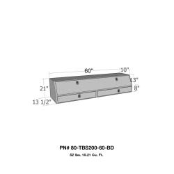 Westin 80-TBS200-60-BD
