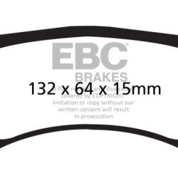 EBC Bluestuff Brake Pad Sets EBC DP52112NDX