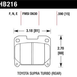 HAWK PERFORMANCE HB216F590