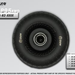 PDS Billet Race Torque Converter Pure Drivetrain Solutions 16-82-2650