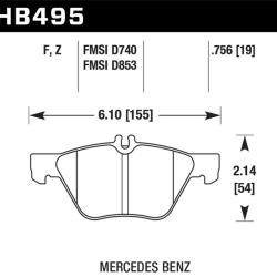 Hawk Performance HB495Z.756