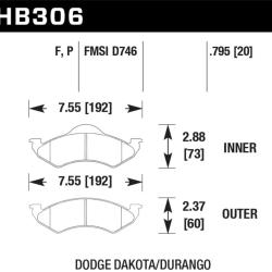 Hawk Performance HB306F.795