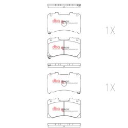DBA RP Performance Brake Pads DBA DB15147RP