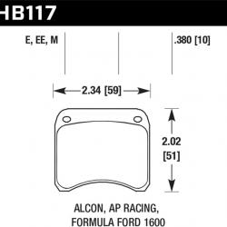 HAWK PERFORMANCE HB117E380