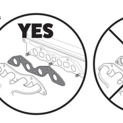 CG Exhaust Gaskets Cometic Gasket C15306HTG