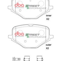DBA SP Performance Brake Pads DBA DB15266SP