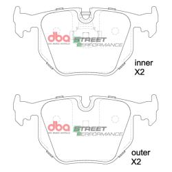 DBA SP Performance Brake Pads DBA DB1397SP