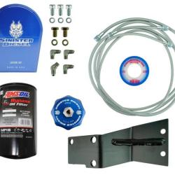 SIN External Oil Filter System Sinister Diesel SD-EOF-6.7C-07