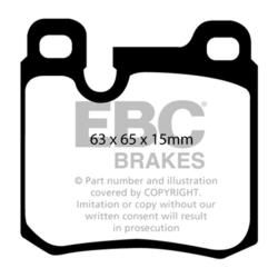 EBC Yellowstuff Brake Pad Sets EBC DP4996R