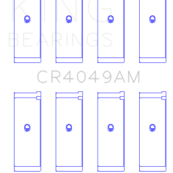 KING Rod Bearings King Engine Bearings CR4049AM0.25