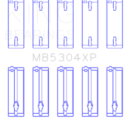 KING ENGINE BEARINGS MB5304XPSTDX