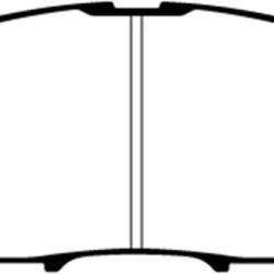 EBC Greenstuff Brake Pad Sets EBC DP61681