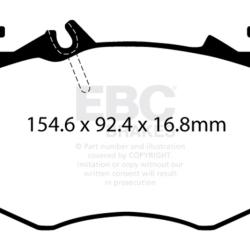 EBC Bluestuff Brake Pad Sets EBC DP52423NDX