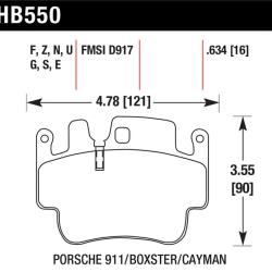 Hawk Performance HB550N.634