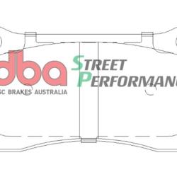 DBA SP500 Brake Pads DBA DB1935SP