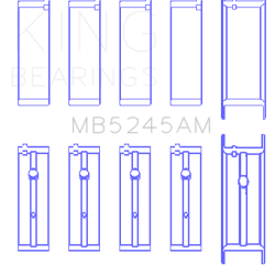 KING ENGINE BEARINGS MB5245AM025