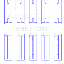 KING ENGINE BEARINGS MB5770XP026