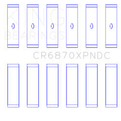 KING ENGINE BEARINGS CR6870XPNDC
