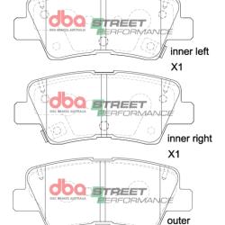 DBA SP Performance Brake Pads DBA DB2076SP
