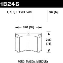Hawk Performance HB246E.567