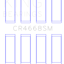 KING ENGINE BEARINGS CR4668SM