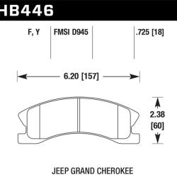 Hawk Performance HB446F.725