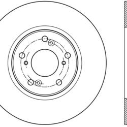 STOPTECH 12040086CRY