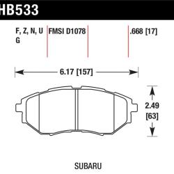 Hawk Performance HB533F.668