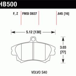 Hawk Performance HB500Z.645