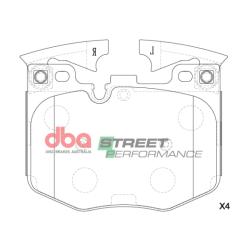 DBA SP Performance Brake Pads DBA DB15107SP