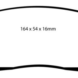 EBC Greenstuff Brake Pad Sets EBC DP61747