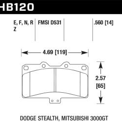 Hawk Performance HB120E.560