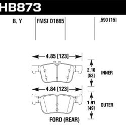 Hawk Performance HB873Y.590