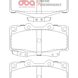DBA XP Performance Brake Pads DBA DB1149XP