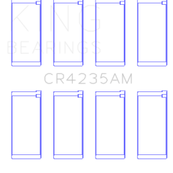 KING ENGINE BEARINGS CR4235AM025