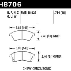 HAWK PERFORMANCE HB706N714