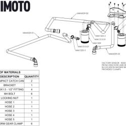 MISHIMOTO MMBCCF27T18SBE