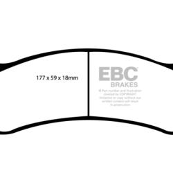 EBC Extra Duty Brake Pad Sets EBC ED91304