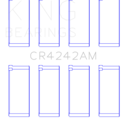 KING Rod Bearings King Engine Bearings CR4242AM