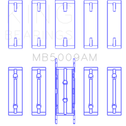 KING ENGINE BEARINGS MB5009AM