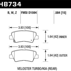 Hawk Performance HB734Z.584