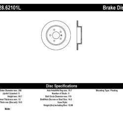 Stoptech 128.62101L