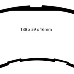 EBC Greenstuff Brake Pad Sets EBC DP6973