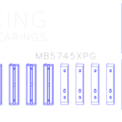 KING ENGINE BEARINGS MB5745XPG026