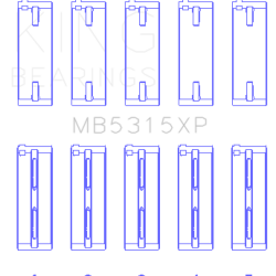 King Engine Bearings MB5315XP.026
