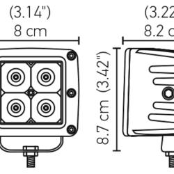 HELLA Optilux LED Cube Hella 357204041